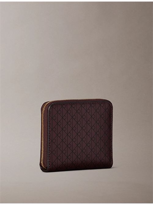 foil logo square zip around CALVIN KLEIN | LV04F1120GBAL